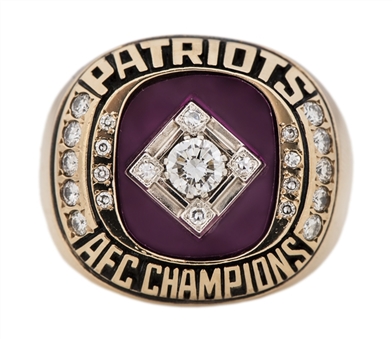 1985 New England Patriots AFC Championship Ring